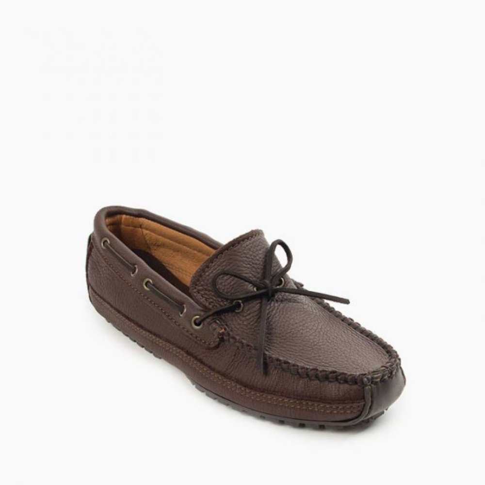Leather Men's Minnetonka Moccasins